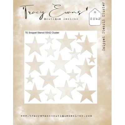 Tracy Evans Stencil - Cluster