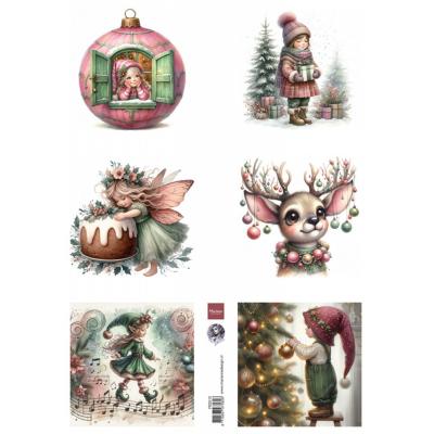 Marianne Design Decoupage Sheet - Enchanted Christmas