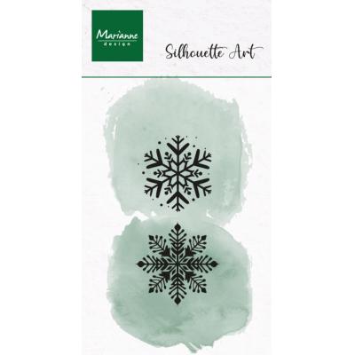Marianne Design Silhouette Art Stempel - Ice Crystals