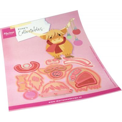 Marianne Design Collectables Dies - Eline's Scottish Highlander
