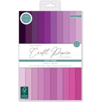 Craft Consortium The Essentials Premium Cardstock - Purple Tones