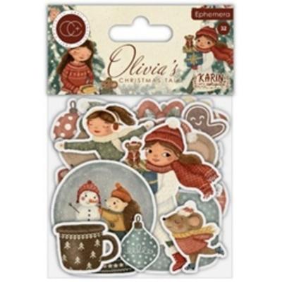 Craft Consortium Olivia's Christmas Tale - Ephemera