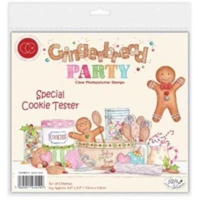 Craft Consortium Gingerbread Party Stempel - Made With Love
