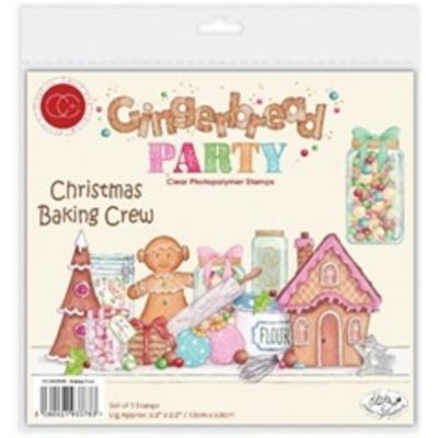 Craft Consortium Gingerbread Party Stempel - Cookie Tester