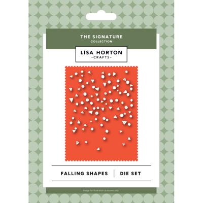 Lisa Horton Crafts The Signature Craft Dies - Falling Shapes