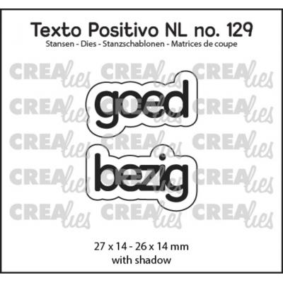 Crealies Cutting Dies - Goed Bezig (NL)