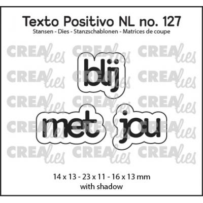 Crealies Cutting Dies - Blij Met Jou (NL)