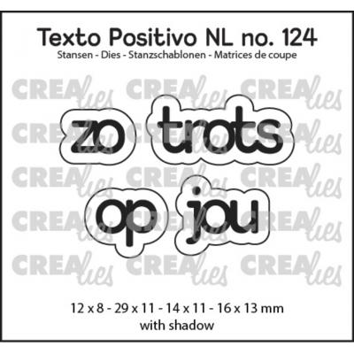 Crealies Cutting Dies - Zo Trots Op Jou (NL)