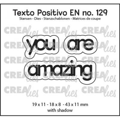 Crealies Cutting Dies - You Are Amazing