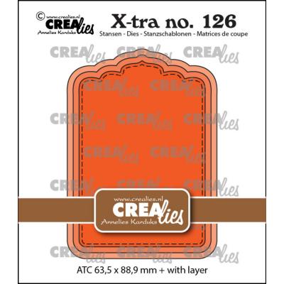 Crealies Cutting Dies - ATC Paneel A