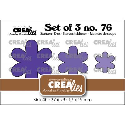 Crealies Cutting Dies - Flowers 31