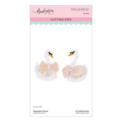 Spellbinders Buttons & Keepsakes Etched Dies - Keepsake Swans