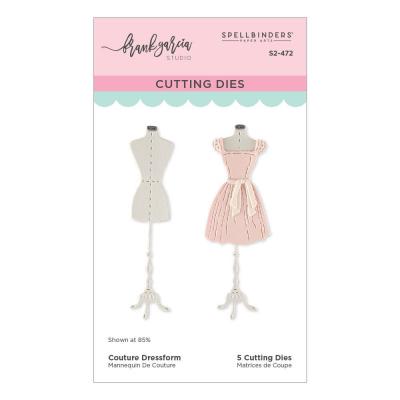 Spellbinders Buttons & Keepsakes Etched Dies - Couture Dressform