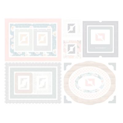 Spellbinders Clementine Chipboard Frame & Corners