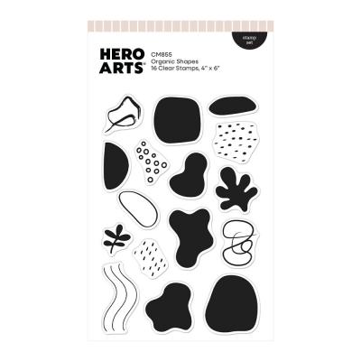 Hero Arts Fresh Flowers Stempel - Organic Shapes