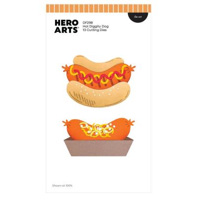 Hero Arts Coney Club Die Set - Hot Diggity Dog