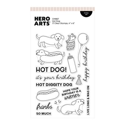 Hero Arts Coney Club Stempel - Hot Dog