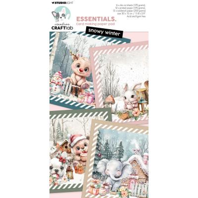 StudioLight Creative Craftlab Snowy Winter - Card Making Pad