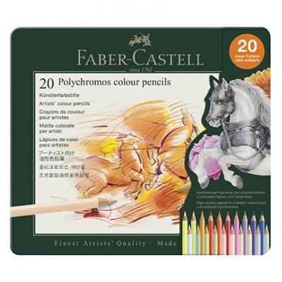 Faber Castell Polychromos wasserfeste Ölkreidestifte - neue Farben