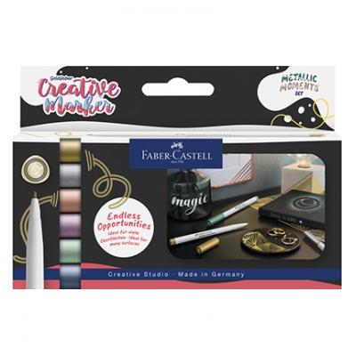 Faber Castell Goldfaber Creative Marker - Metallic Moments
