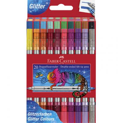 Faber Castell Doppelfasermaler - Glitzer