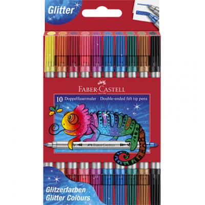 Faber Castell Doppelfasermaler - Glitzer