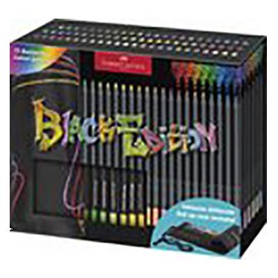 Faber Castell Black Edition - Buntstifte Stifterolle