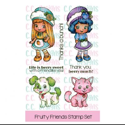 C.C. Designs Stempel - Fruity Friends