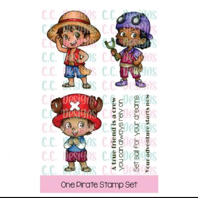 C.C. Designs Stempel - One Pirate