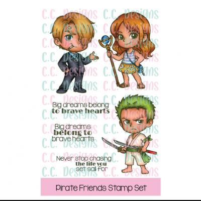 C.C. Designs Stempel - Pirate Friends