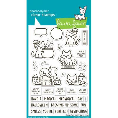 Lawn Fawn Stempel - Hocus Purr-cus!