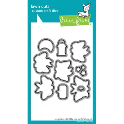 Lawn Fawn Lawn Cuts - I Like Cute Moths