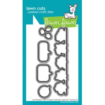 Lawn Fawn Lawn Cuts - Simply Celebrate Squirrels