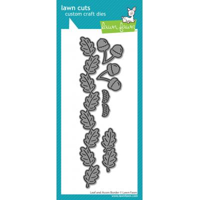 Lawn Fawn Lawn Cuts - Leaf And Acorn Border