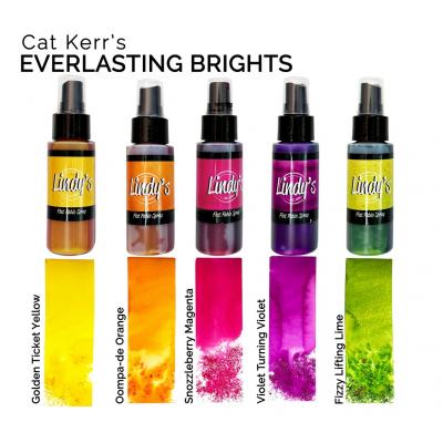 Lindy's Stamp Gang Everlasting Brights Flat Fabio Spray Set