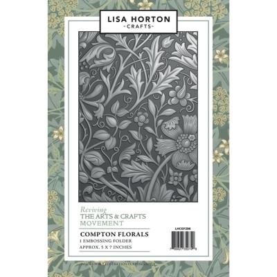Lisa Horton Crafts 3D Embossing Folder - Compton Florals