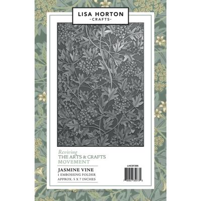 Lisa Horton Crafts 3D Embossing Folder - Jasmine Vine