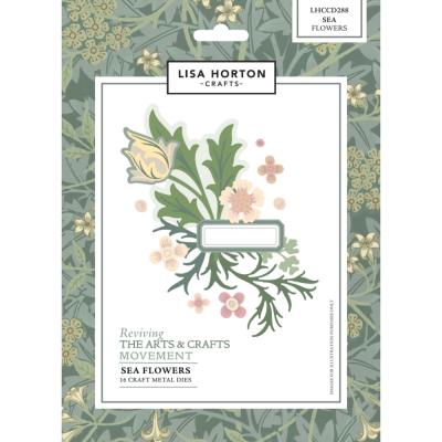 Lisa Horton Crafts Dies - Sea Flowers