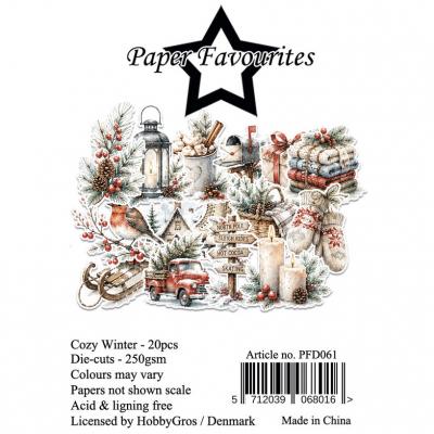 Paper Favourites Die-Cuts - Cozy Winter