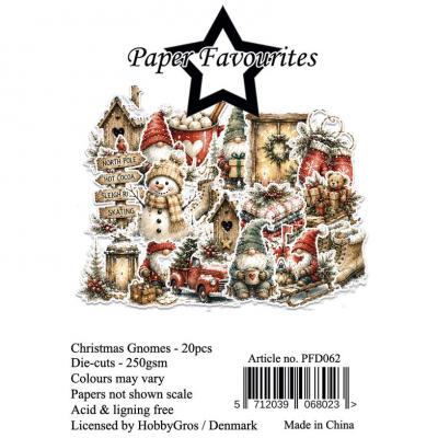 Paper Favourites Die-Cuts - Christmas Gnomes