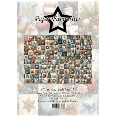 Paper Favourites Paper Pack - Christmas Patchwork