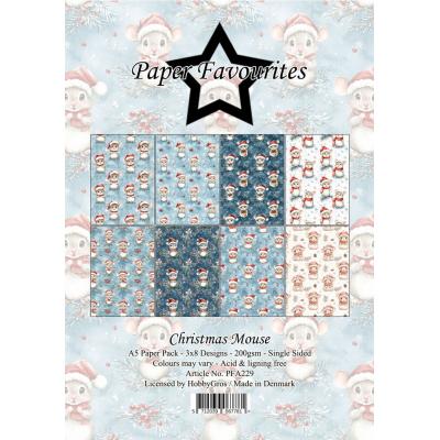 Paper Favourites Paper Pack - Christmas Mouse