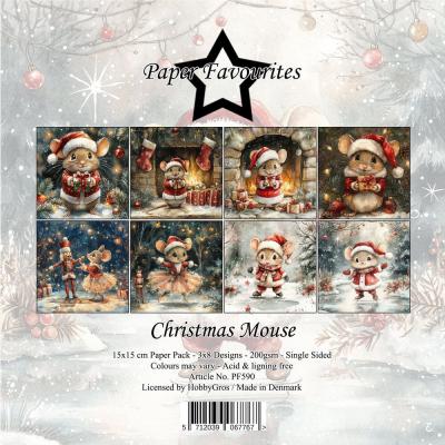 Paper Favourites Paper Pack - Christmas Mouse
