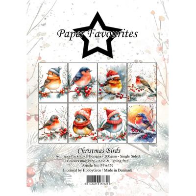 Paper Favourites Paper Pack - Christmas Birds