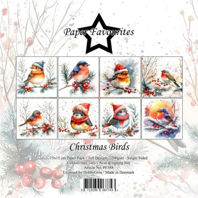 Paper Favourites Paper Pack - Christmas Birds