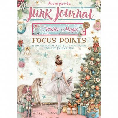 Stamperia Winter Magic - Junk Journal Focus Points