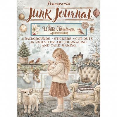 Stamperia White Christmas - Junk Journal