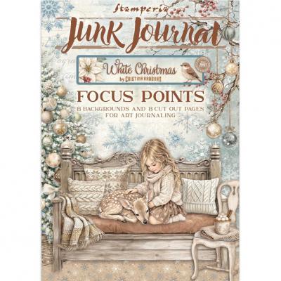 Stamperia White Christmas - Junk Journal Focus Points