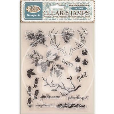 Stamperia White Christmas Stempel