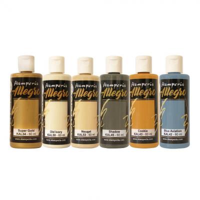 Stamperia White Christmas - Allegro Paint Kit